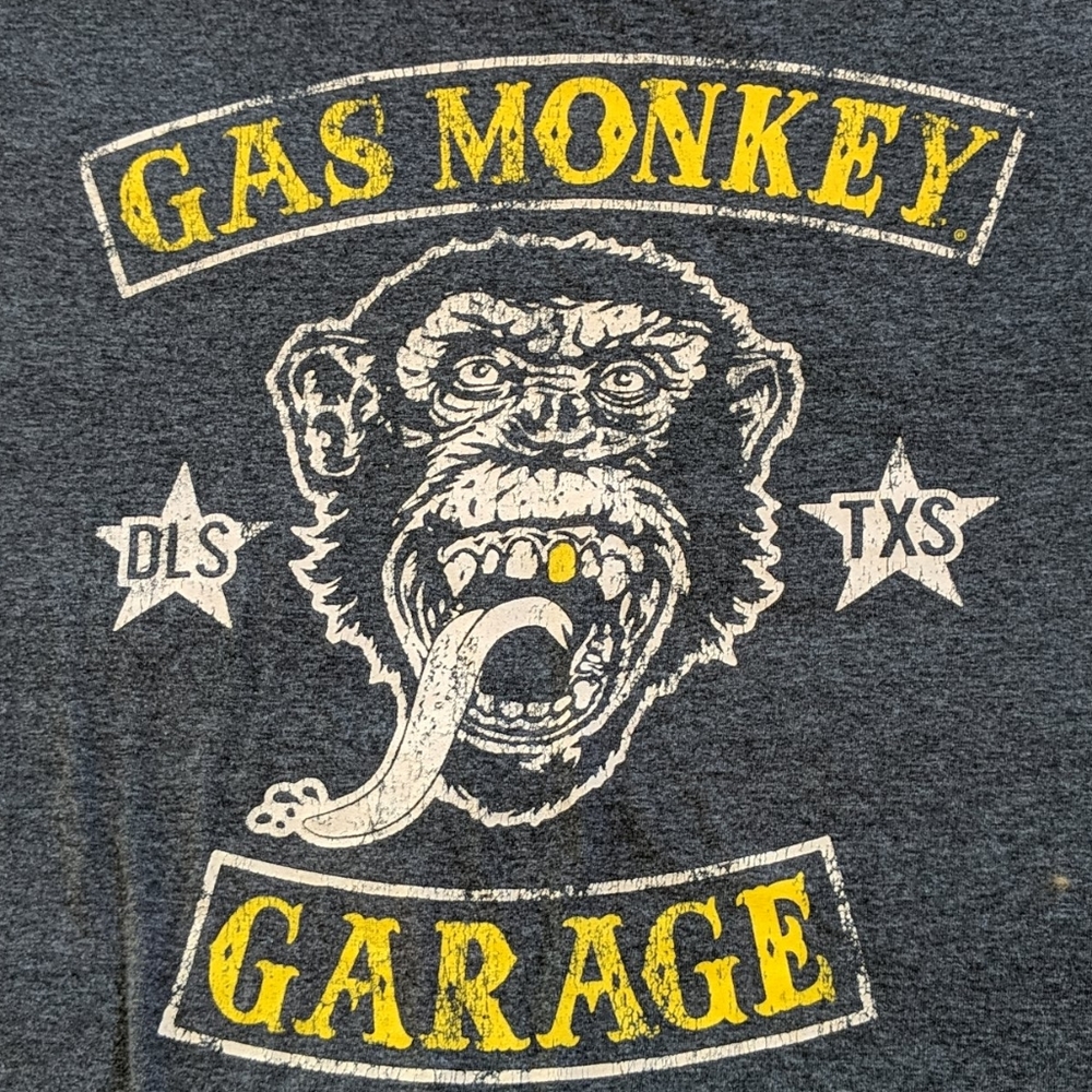 Gas Monkey Garage T-shirt Short Sleeves Size 3XL